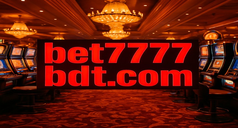 7777bdt অনলাইন গেমিং প্ল্যাটফর্মের ইন্টারফেস